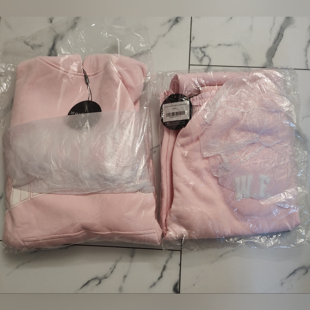 White Fox Set Hoodie+Sweatpants - Picture 3 of 5